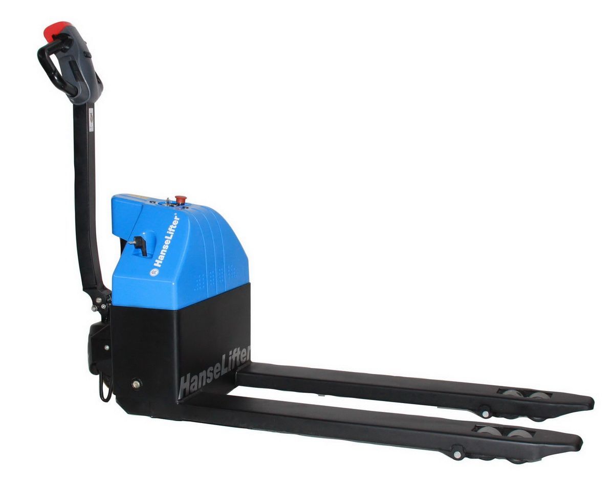 Elektrohubwagen Typ E-BF75 mit geringer Mindestgabelhöhe