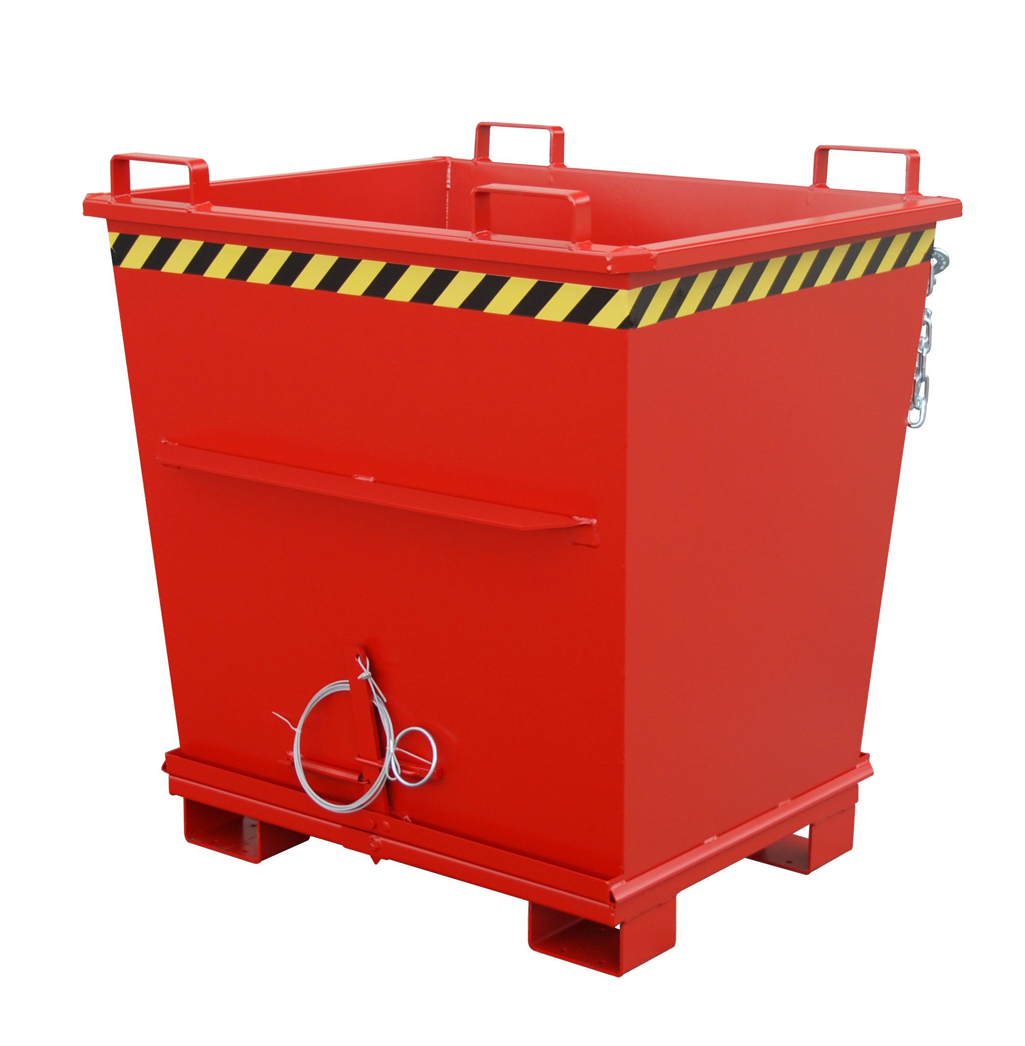 BAUER Südlohn Klappbodenbehälter Typ BKB 1000-RAL 3000