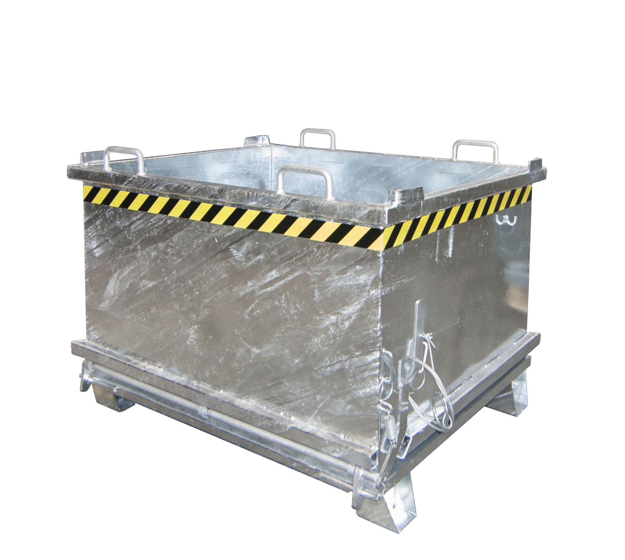 BAUER Südlohn Klappbodenbehälter Typ SB 750-verzinkt