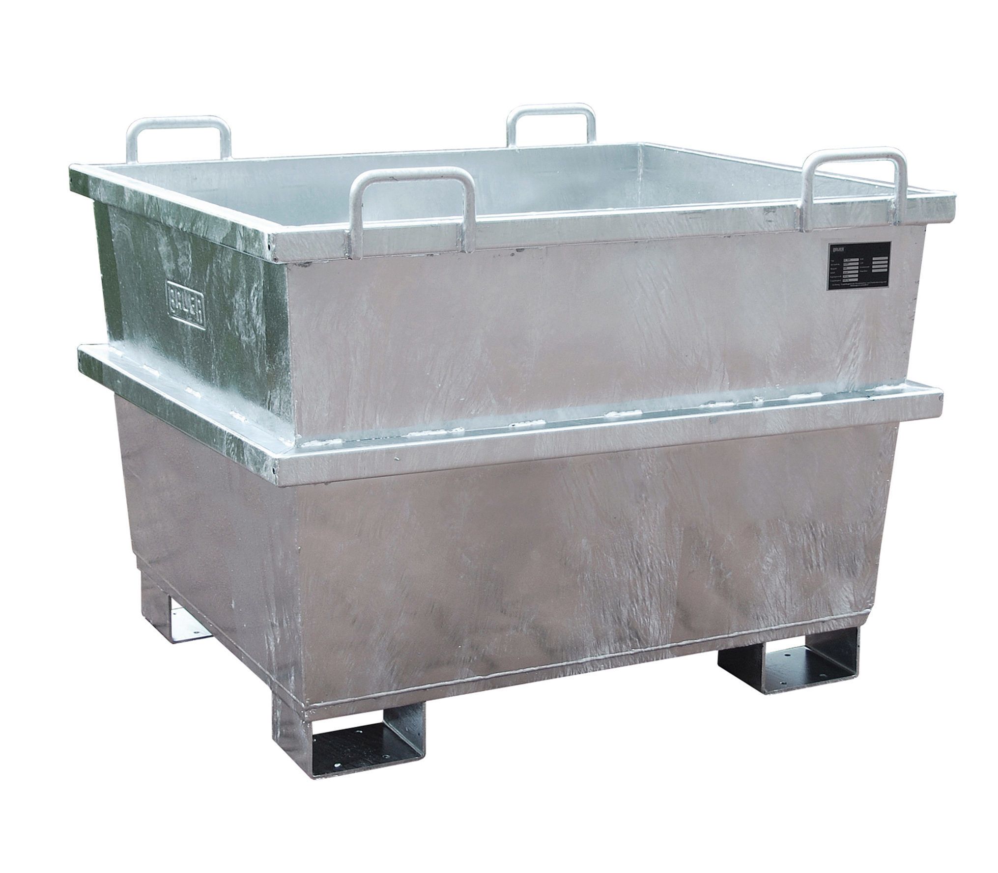 BAUER Südlohn Universal-Container Typ UC 750-verzinkt
