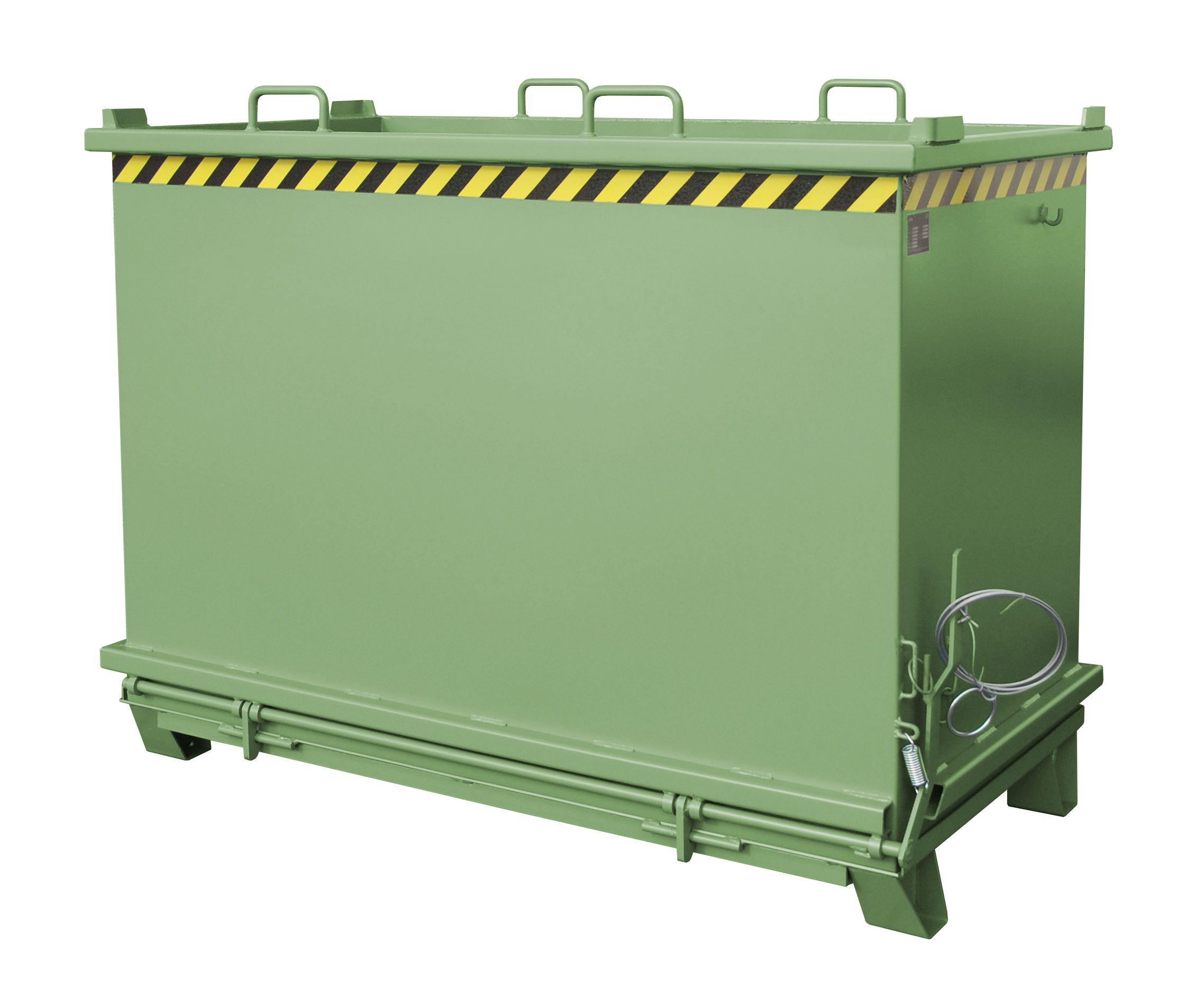 BAUER Südlohn Klappbodenbehälter Typ SB 2000-RAL 6011