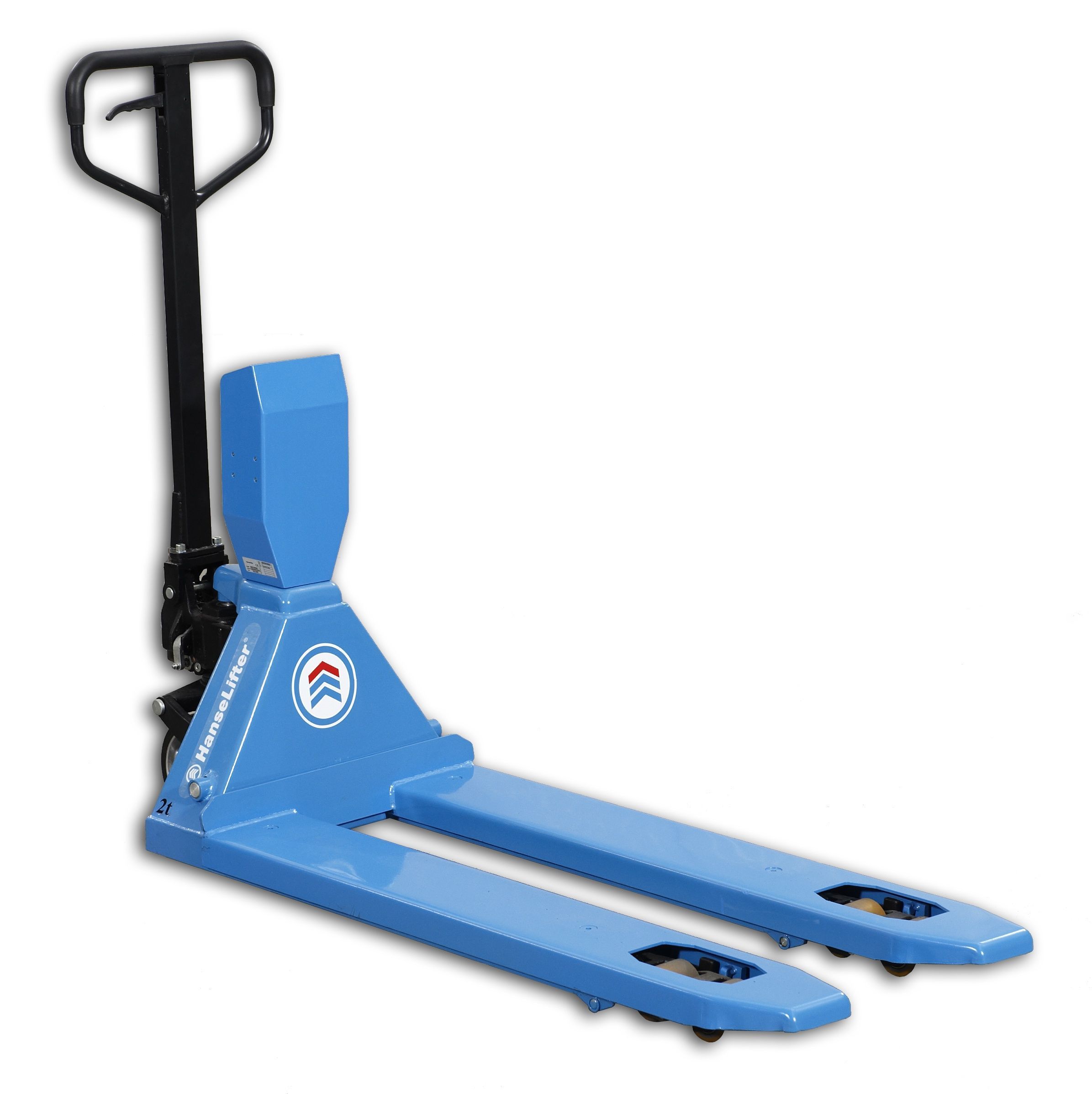 Waagehubwagen Typ WHP-DM 2000 mit Mehrbereichsanzeige