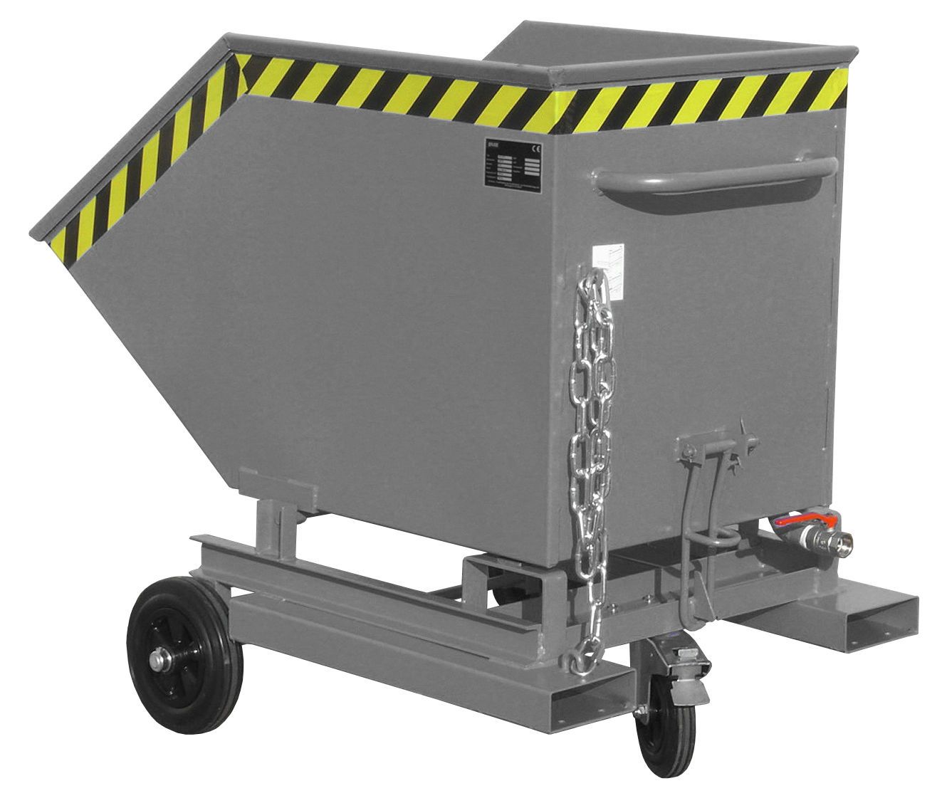 Späne-Kastenwagen Typ SKW-ET 400-RAL 7005