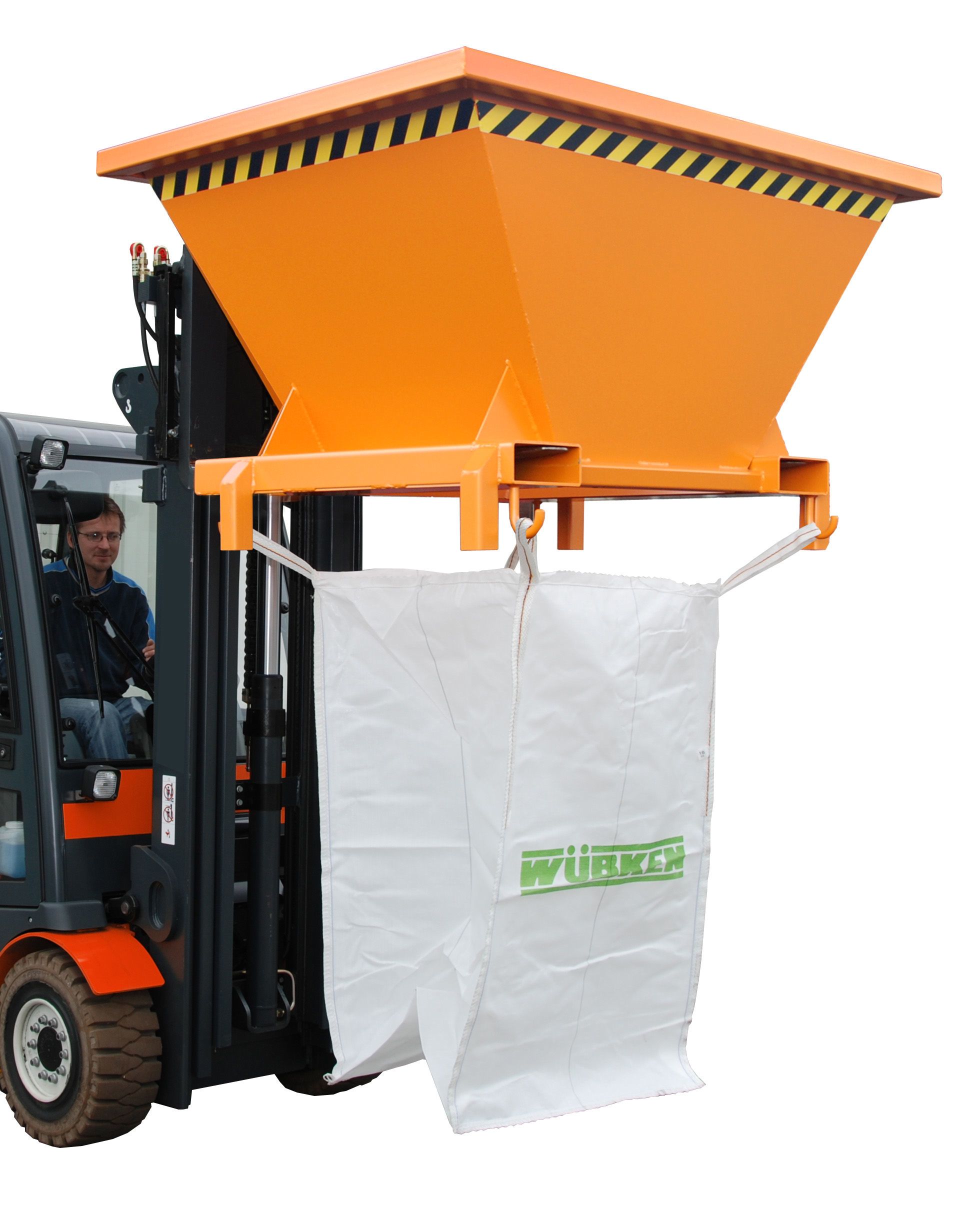 BAUER Südlohn Befülltrichter Typ SBT-RAL 6011