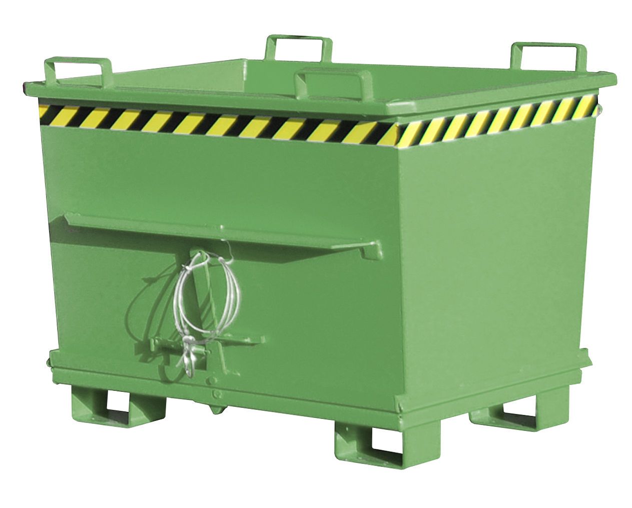 BAUER Südlohn Klappbodenbehälter Typ BKB 700-RAL 6011