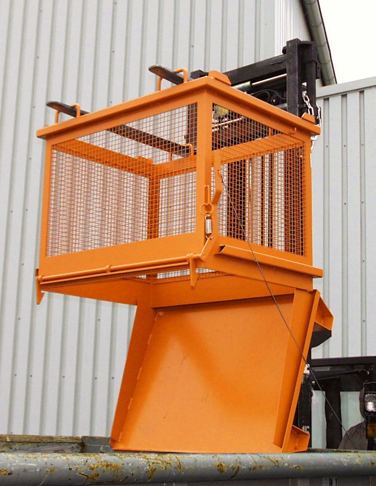 Gitterbehälter Typ SB-G 1000-RAL 2000