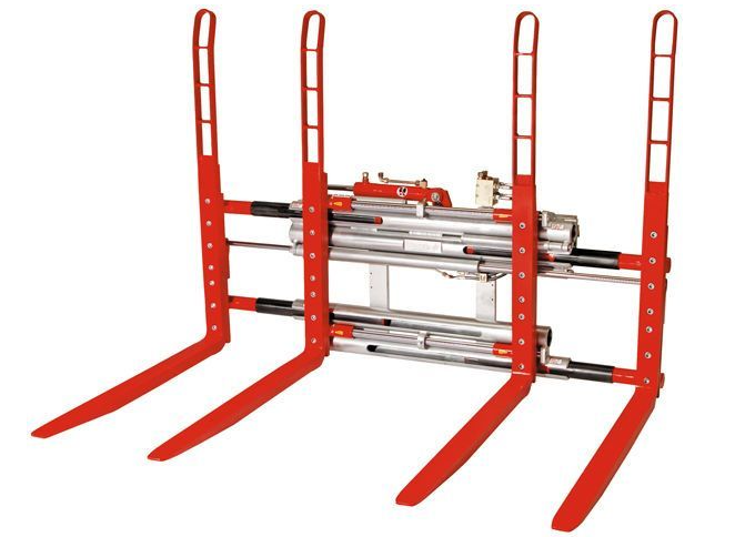 DURWEN DOPPELPALETTENGABEL TYP DPK 50 C FÜR 1-2 PALETTEN, FEM 4, TRAGKRAFT 5000 KG