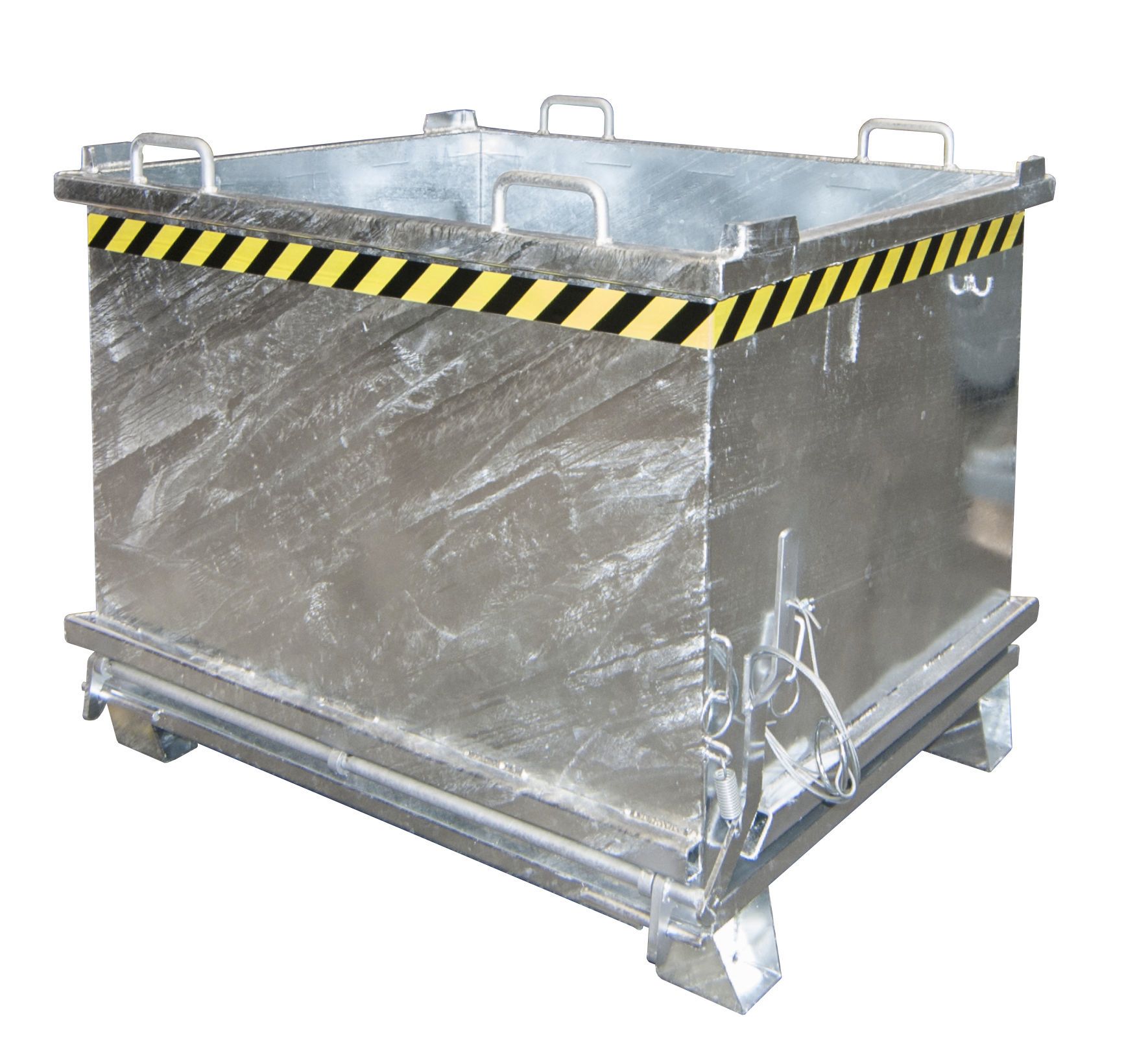 BAUER Südlohn Klappbodenbehälter Typ SB 1000-verzinkt