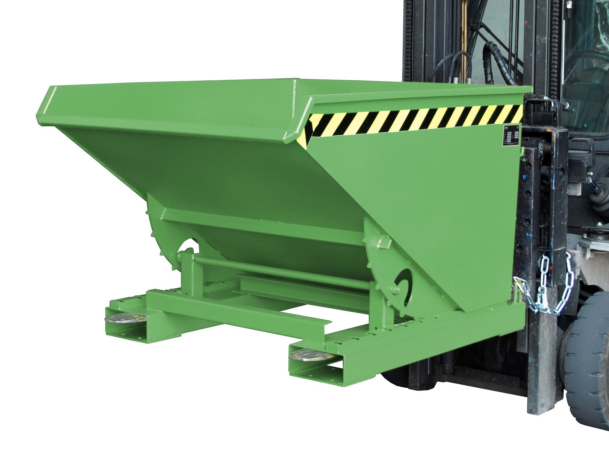 Kippbehälter Typ EXPO 600 RAL 6011