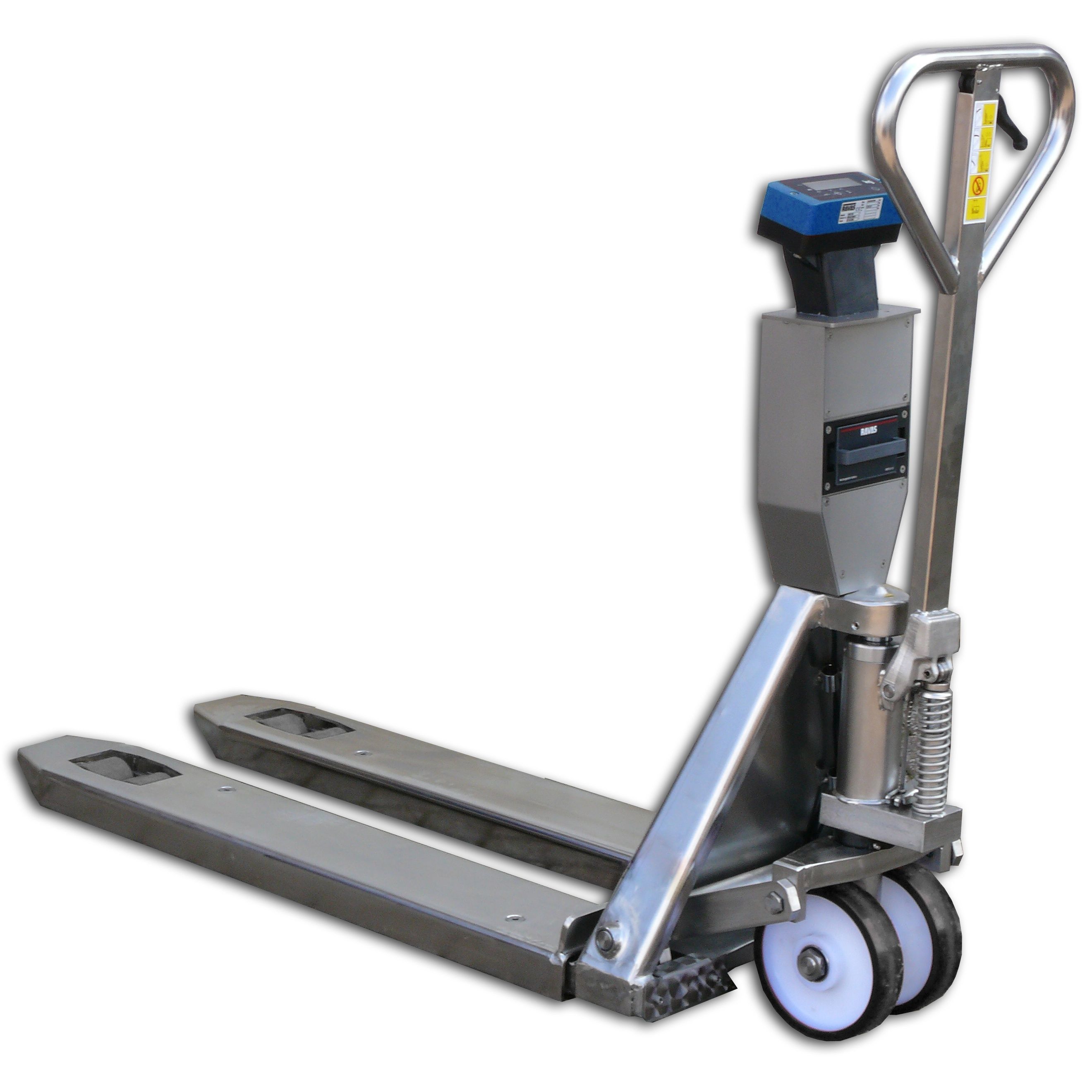 Waagehubwagen Typ WHP-NR 2000 aus Edelstahl