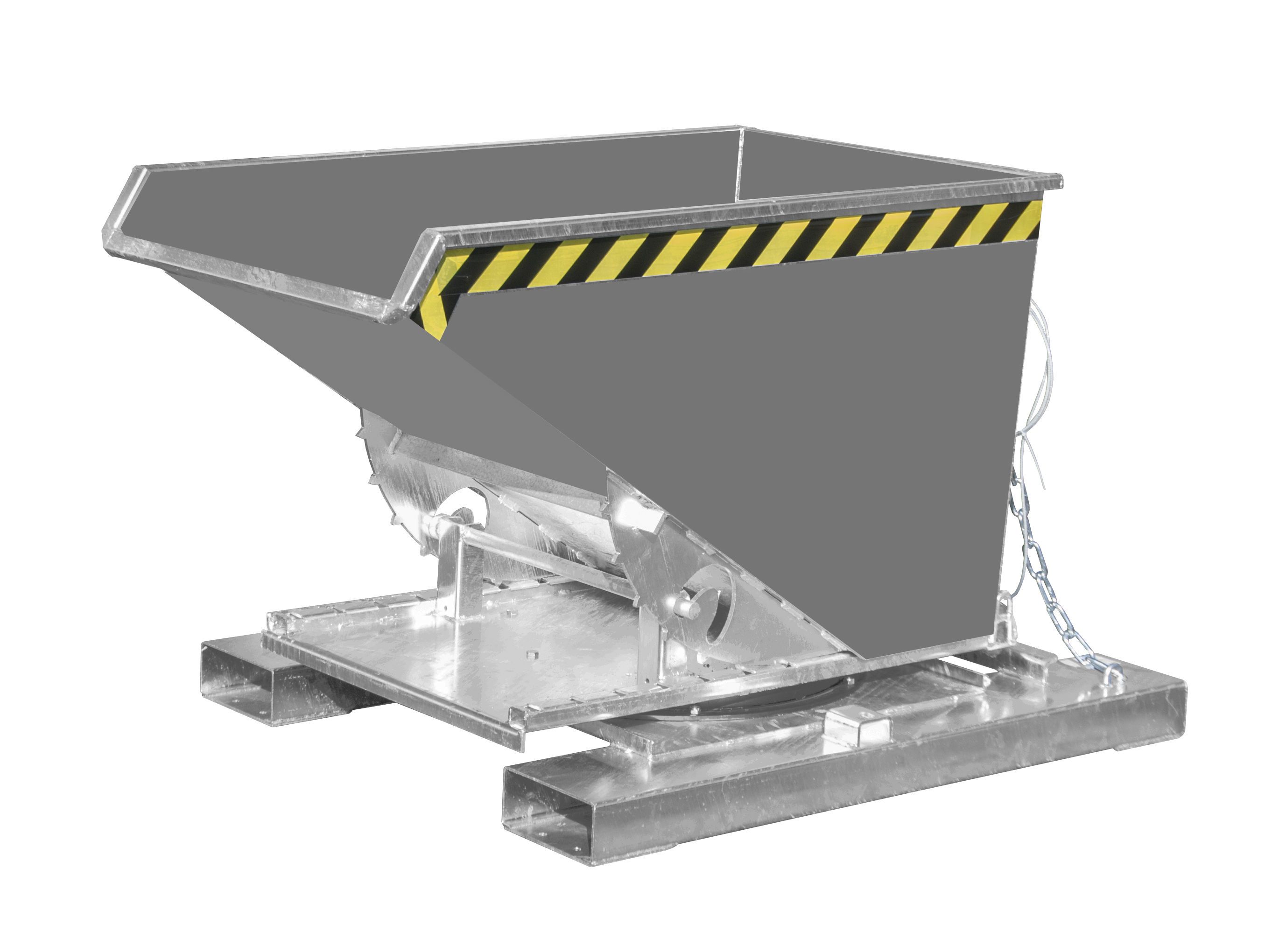 BAUER Spänebehälter Typ S3S 300-RAL 7005