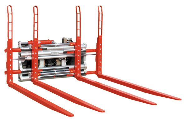 Durwen Doppelpalettengabel Typ DPK-C für 2-4 Paletten,  FEM 3, Tragkraft bis 2800 kg