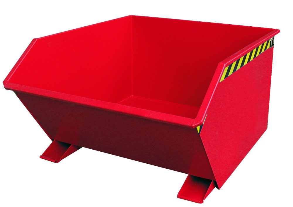 Kippbehälter Typ GU 1000 RAL 3000