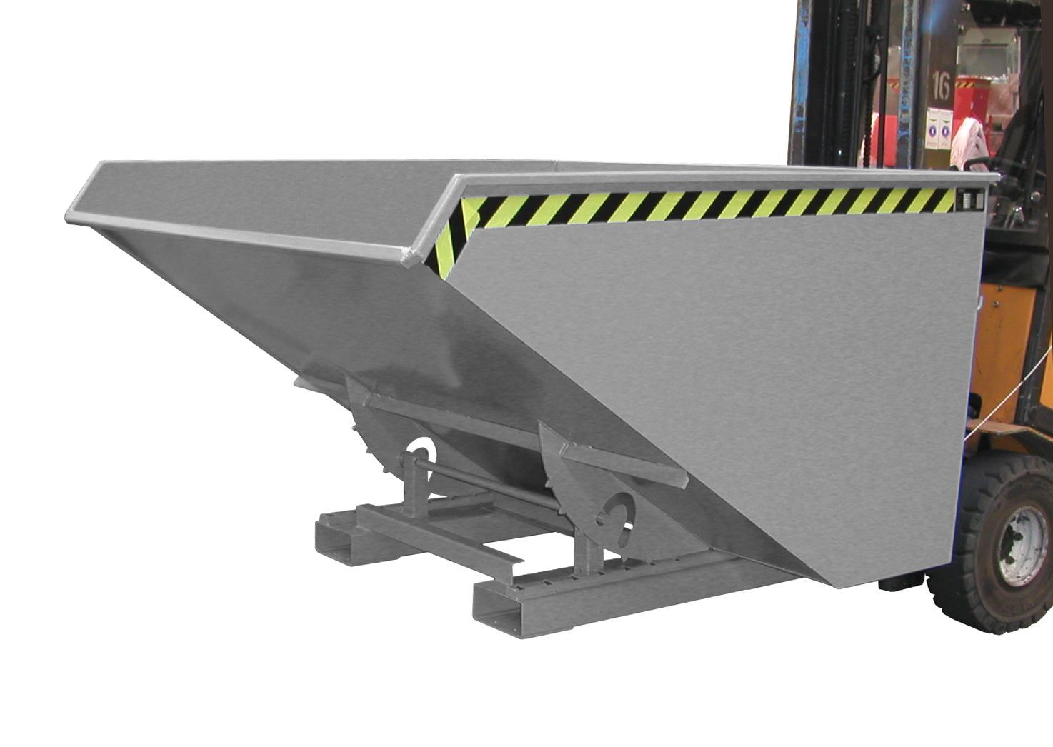 Kippbehälter Typ EXPO 1200 RAL 7005