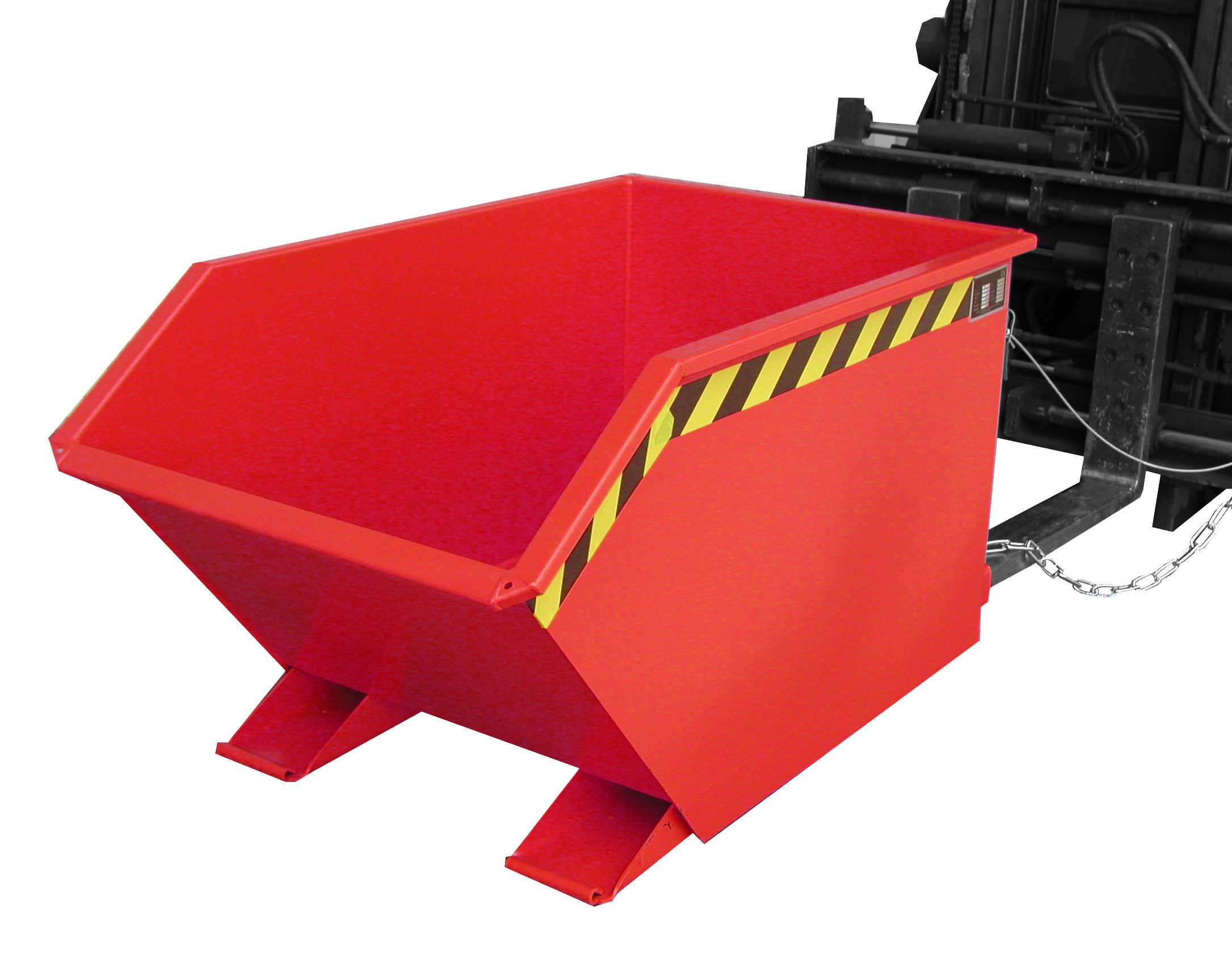 Kippbehälter Typ GU 500 RAL 3000